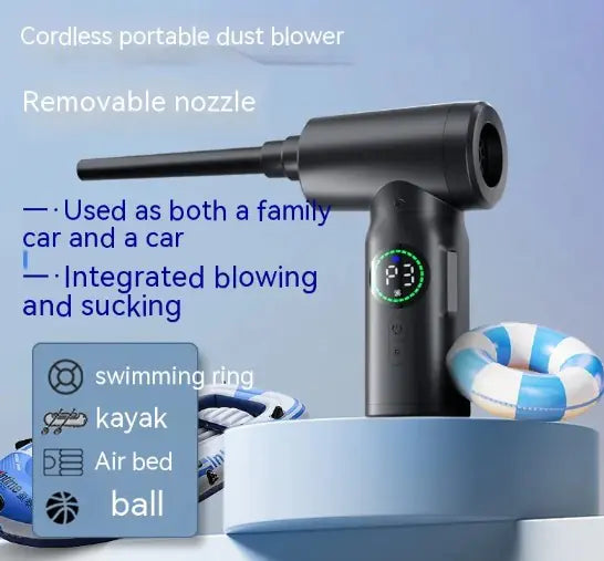 Wireless Portable Car Dust Blower for Household Cleaning