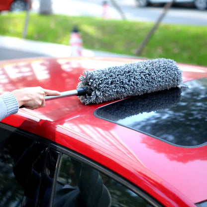 360-Degree Rotating Car Wash Dust Mop Tool