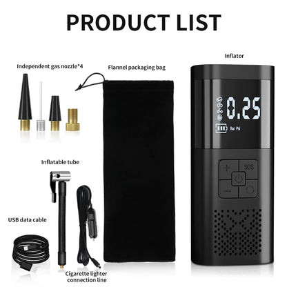 Multi-function Car Tires For Car Wireless Air