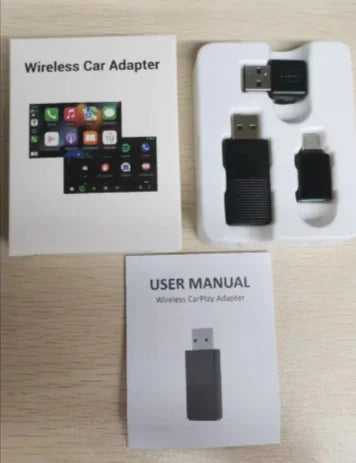 Original Car Wired to Wireless CarPlay & Android Auto Adapter